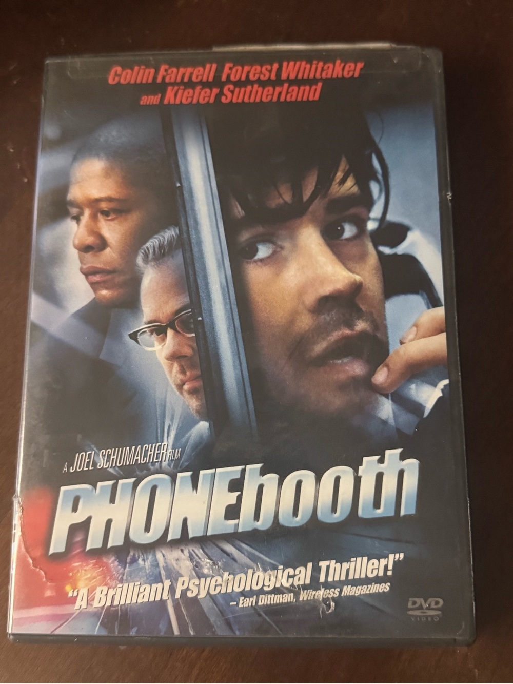 Phone Booth DVD movie -Featuring Colin Farrell